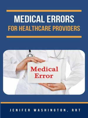 cover image of Medical Errors for Healthcare Providers